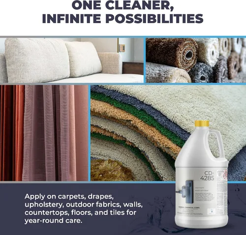 Vista 7 de Removedor de manchas de alfombras resistente CD 4285 – Solución líquida multiusos y potente para alfombras, aunque fórmula de limpieza