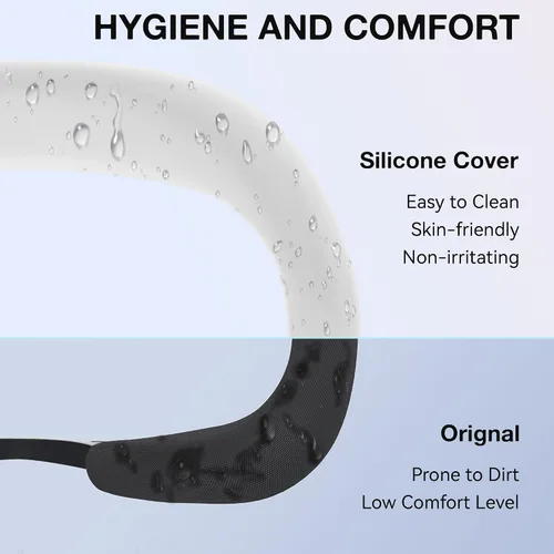 Vista 2 de APEXINNO VR Silicone Face Pad Cover for Meta Quest 3 Original Headset Accessories, VR Face Cushion Pad Mask for Oculus Quest 3 Headset Face Pad