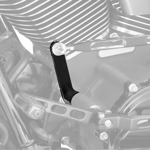 Vista 7 de TCT-MOTORPARTS Brazo de palanca de cambios negro para Harley Softail Slim FLS 2007-2017