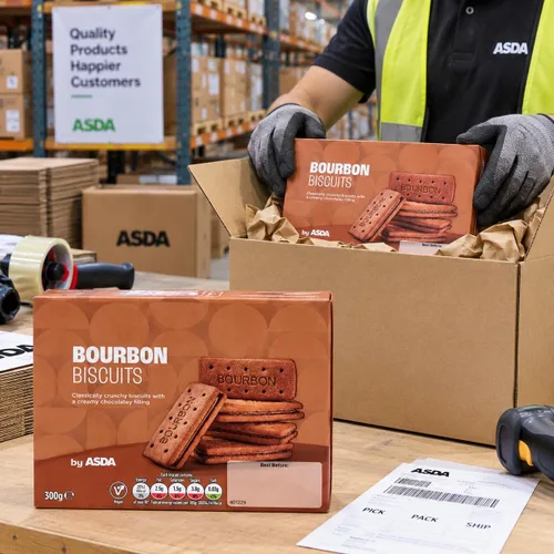 Vista 9 de Asda Galletas Bourbon 10.58 oz