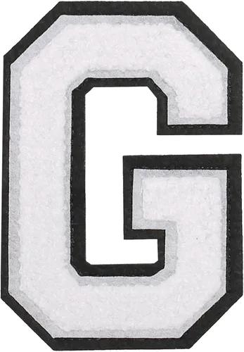 Vista 56 de GYGYL - 3 parches de letras deportivas de felpilla para planchar de tamaño grande para decoración de disfraces de equipo, altura de 4-1/2 pulgadas