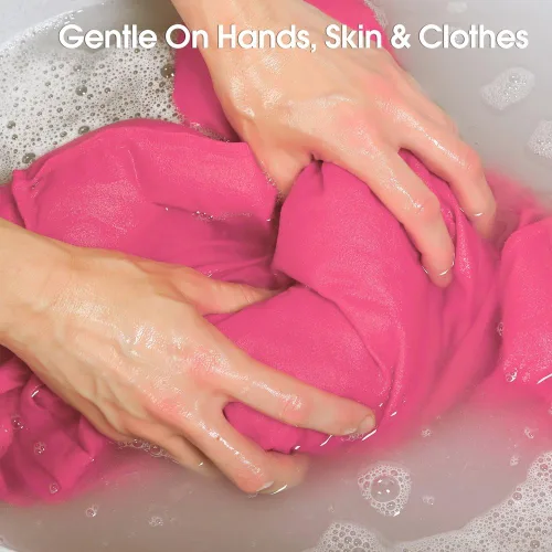 Vista 9 de Woolite Delicates - Detergente líquido para lavar a máquina y a mano, cuidado suave para seda, lana y telas finas, 16 onzas
