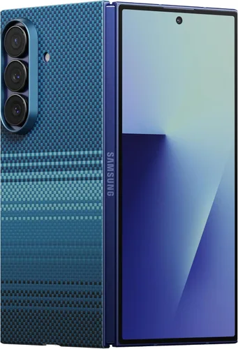 Vista 10 de pitaka Funda para Z fold 7, compatible con MagSafe, funda delgada y ligera para Galaxy Z Fold 7 con sensación táctil sin funda, hecha de fibra