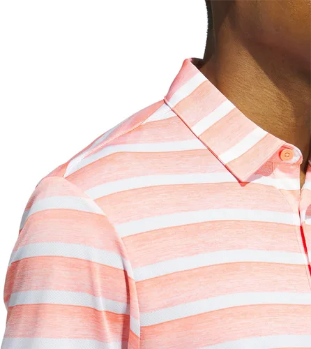 Vista 4 de adidas Men's Two Color Stripe Polo Shirt
