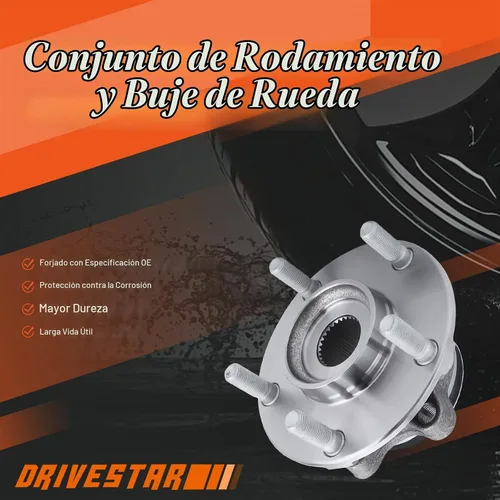 Vista 5 de 513298 - Par de rodamientos de rueda delantera y conjunto de buje