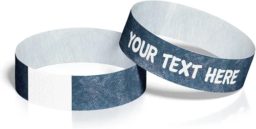 Vista 9 de Pulseras personalizables Reminderband para eventos – Pulseras personalizadas para uso en eventos, pulseras de seguridad personalizadas para Cerveza