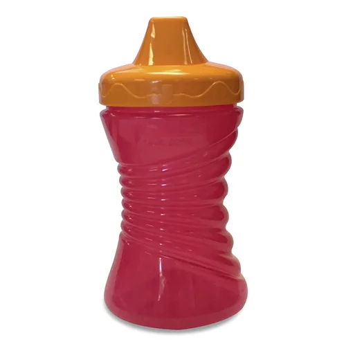 Vista 6 de First Essentials by NUK Fun Grips - Vaso para sorber con boquilla dura, 10 onzas, los colores pueden variar