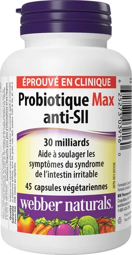 Vista 2 de Probiotic Max IBS Support 30 mil millones