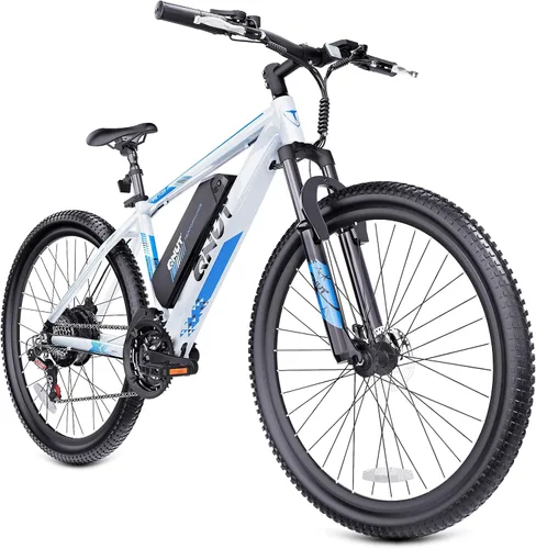 Vista 10 de Totem Bicicleta Eléctrica para Adultos, 750W Pico 26" Bicicleta Eléctrica para Hombres Mujeres Adolescentes con Batería 375WH, 21 Velocidades 20Mph
