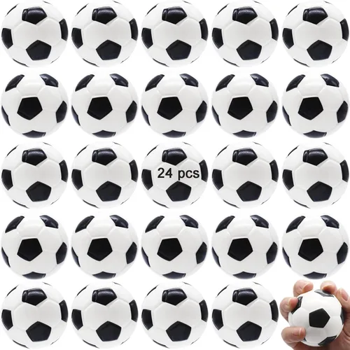 Vista 8 de 24 bolas de globo para apretar, bolas de espuma de 2.5 pulgadas para niños, escuela, aula, recuerdos de fiesta