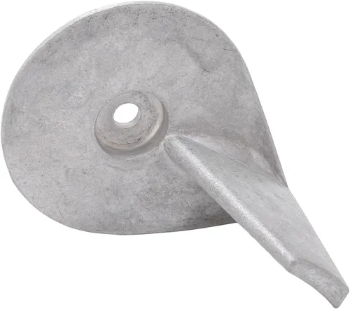 Vista 7 de Fydun Ánodo de lengüeta de ajuste de motor de barco, aleación de aluminio 822157T2 Trim Tab Anode Replacemet para Mariner 25‑50 2 4 tiempos