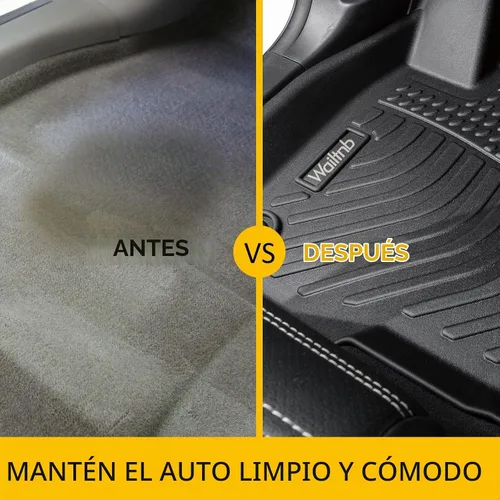 Vista 7 de Alfombrillas para Honda CRV 2002-2006, forros para todo tipo de clima, ajuste personalizado, accesorios duraderos para Honda CRV 2002-2006