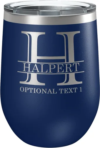 Vista 17 de Vaso de vino personalizado de 12 onzas (17 colores) de acero inoxidable recubierto de polvo con tapa, grabado personalizado, regalo personalizado