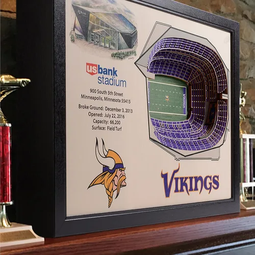 Vista 2 de YouTheFan NFL Arte de Pared StadiumView de 25 Capas