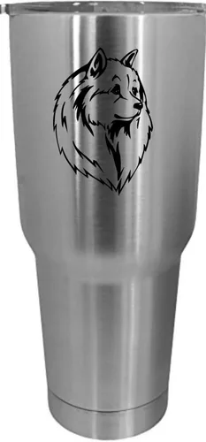 Vista 20 de Cairn Terrier - Vaso grabado con temática de perro, 30 onzas