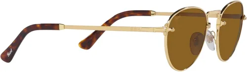 Vista 11 de Persol PO2491S - Gafas de sol redondas, PlateadoAzul claro