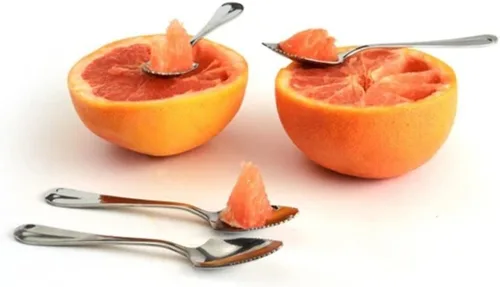Vista 2 de Juego de 4 cucharas de pomelo
