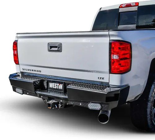 Vista 4 de Westin 58-341155 HDX Bandit parachoques trasero para Silverado Sierra 2500 3500 2015-2019