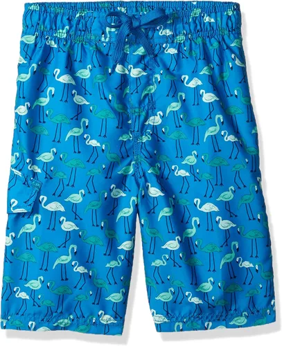 Vista 34 de Kanu Surf Traje de baño de playa con protección UPF 50+ de secado rápido para niños Dominica Verde