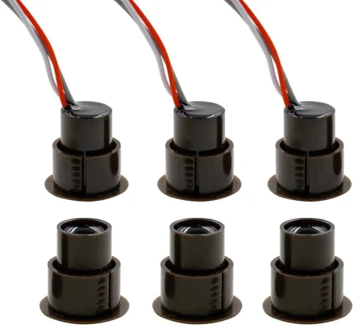 Vista 10 de Interruptor magnético MC-31B NC/NO de montaje en superficie con cable para ventana de puerta, interruptor magnético de puerta, sensor de contacto