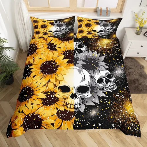Vista 10 de Erosebridal - Juego de cama con diseño de búhos salvajes y animales salvajes para cama de matrimonio, tamaño doble, para niños y niñas, jóvenes