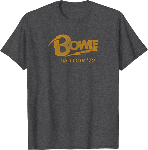 Vista 12 de David Bowie - Camiseta US Tour '72, Negro