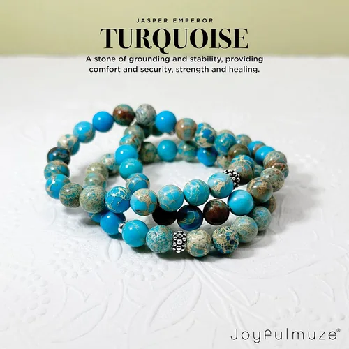 Vista 3 de Premium Handmade Crystal Healing, Gemstone Beaded Gift For Men Women