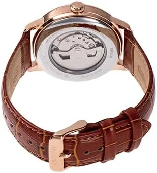 Vista 2 de ORIENT Bambino RN-AK0801S Reloj automático Sun & Moon, reloj automático, hecho en Japón, automático, blanco y plateado, blanco, clásico, Reloj