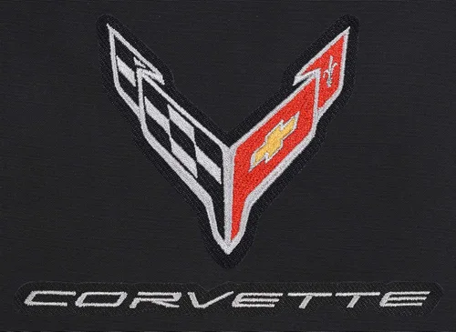 Vista 3 de JH DESIGN GROUP Chaqueta ligera de nailon con cremallera para hombre Chevy Corvette C8 Emblem