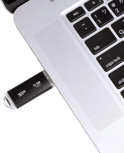 Vista 9 de Silicon Power 128 GB Blaze B02 128 GB USB 3.0 Negro unidad flash USB