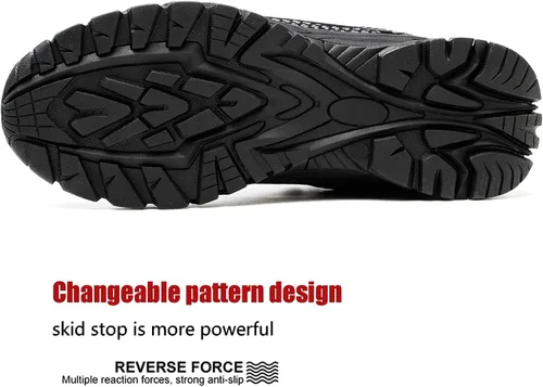 Vista 4 de ulogu Zapatos impermeables para hombres y mujeres, ligeros, antiaceite, antideslizantes, para servicio de alimentos, trabajo, zapatos deportivos