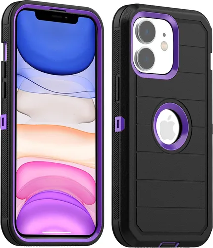 Vista 18 de AICase Funda para iPhone 11, resistente protección contra caídas, cuerpo completo, resistente, a prueba de golpes, militar, resistente, duradera