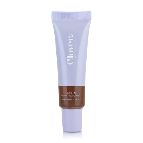 Vista 16 de Clover Skin Is In Serum Foundation Suero facial hidratante, base ligera, libre de crueldad animal y vegano, con escualano y cera de semillas de 10