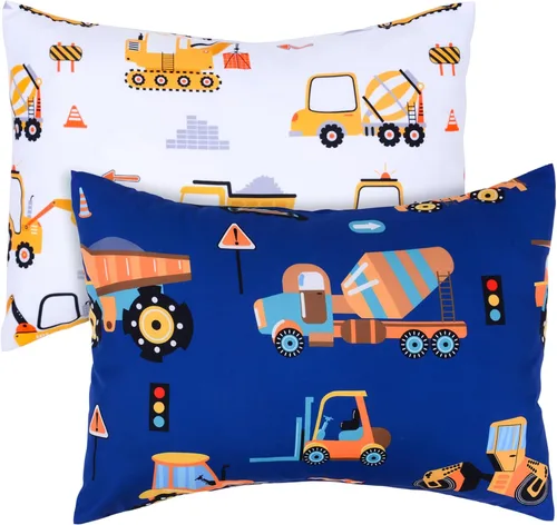 Vista 9 de UOMNY Fundas de almohada para niñas pequeñas 13X18 12x16 14x19 Funda de almohada para bebé con mariposa, paquete de 2, fundas de almohada pequeñas
