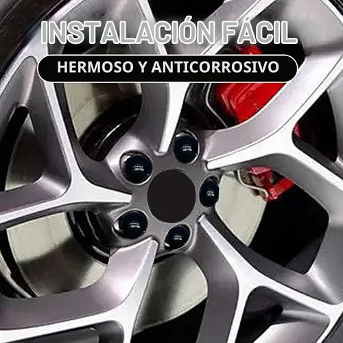 Vista 5 de 20 piezas de tapas de tuerca de rueda de automóvil, tapas de tuerca de lengüeta universal de 0.67 pulgadas, protector de rosca de cubo de automóvil