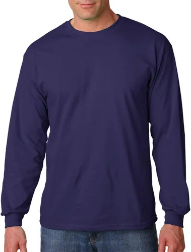 Vista 112 de Gildan - Camiseta de algodón y de manga larga para hombre, modelo G2400 (1) verde irlandés + (1) negro