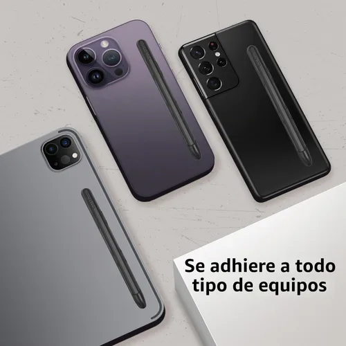 Vista 3 de Lápiz óptico con ranura para bolígrafo para pantallas táctiles, lápiz capacitivo universal de alta precisión para iPad, iPhone, tabletas, Samsung