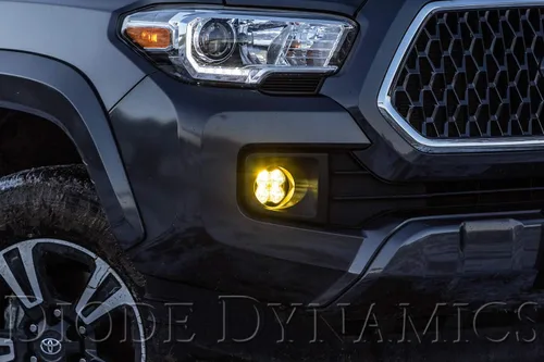 Vista 2 de Diode Dynamics SS3 Kit de luz antiniebla LED compatible con Toyota Tacoma 2016-2023, Blanco SAE Fog Max con luz trasera
