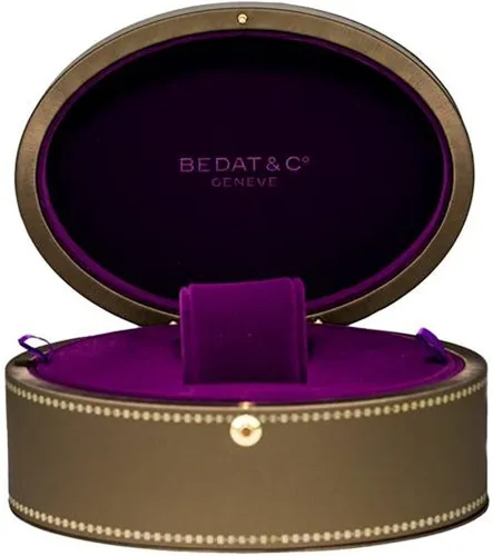 Vista 5 de Bedat & Co No.3 Pulsera de acero y caja de cuarzo con esfera plateada Reloj analógico 384.011.600, plateado, Lujo