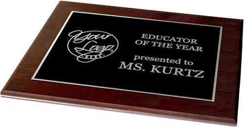 Vista 6 de Placas y premios grabados personalizados. Ideales para jubilación, agradecimiento, reconocimiento militar, logros especiales, memoriales, deportes