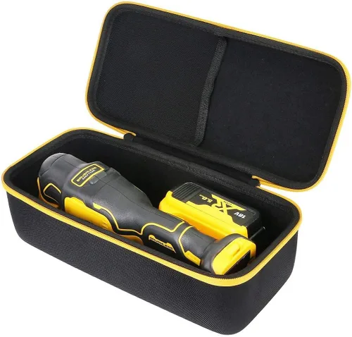 Vista 5 de khanka Estuche de almacenamiento duro de repuesto para batería Dewalt 12v/20v/60v Max XR y cargador/Dewalt DCS354B/DCS356B ATOMIC 20V Max sin