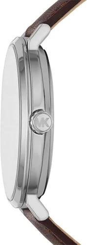 Vista 2 de Michael Kors MK7146 - Reloj de aleación de tono plateado de tres manos para hombre