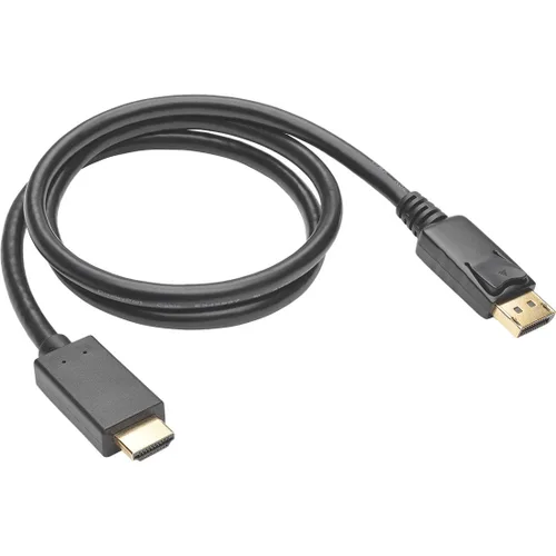 Vista 2 de Tripp Lite Cable adaptador DisplayPort a HDMI, DP con pestillos a HDMI (M/M), UHD 4K x 2K/1080p, 3 pies (P582-003-V2)