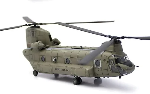 Vista 3 de Academy Hobby Kits de modelos de plástico escala 1/144 CH-47 D/F/J/HC.Mk.I 4 naciones
