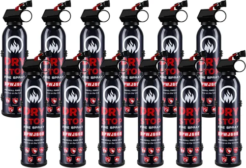 Vista 11 de 1 paquete de extintores de incendios ABC Dry Chemical 1-A:10-B:C de 2.5 lb Comes With Mount Bracket, Quick Release Pull Handle,UL Listed, For Home