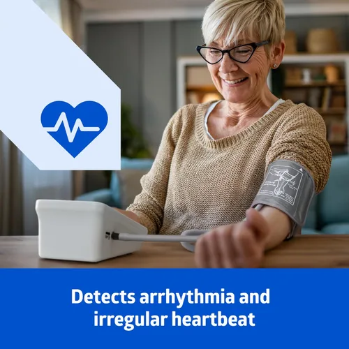 Vista 3 de Tensiómetro digital automático con manguito estándar para adultos Medline mds4001
