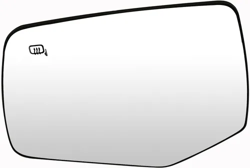 Vista 6 de Espejo retrovisor lateral izquierdo del conductor con placa trasera calefactada compatible con Ford Escape 2008-2012 compatible con Mercury Mariner