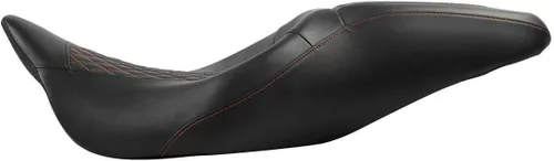 Vista 3 de TCMT asiento de motocicleta trasero para pasajero para Harley Touring Road King Electra Glide 2009-2020