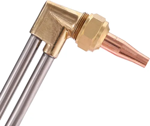 Vista 7 de Kit de antorcha de oxiacetileno, kit de soplete de soldadura de gas de acetileno portátil con reguladores de gas oxiacetileno, soplete de corte