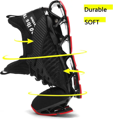 Vista 2 de Vooncosir - Zapatos de correr para mujer, cómodos, a la moda, antideslizantes, para el trabajo, zapato deportivo para caminar, zapatos atléticos